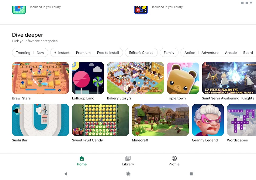 Google Play Games screenshot 2