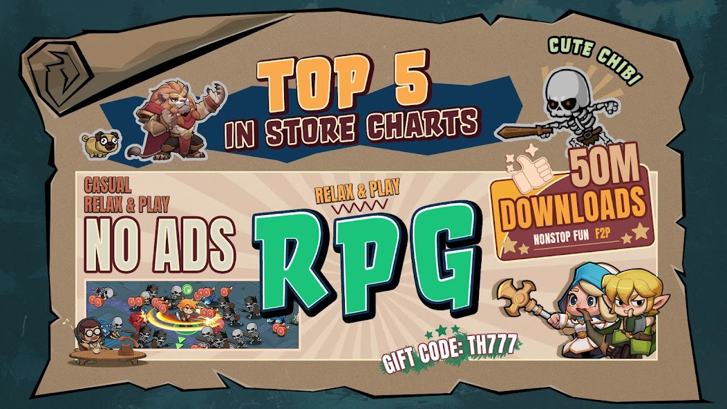 Top Heroes: Kingdom Saga screenshot 1
