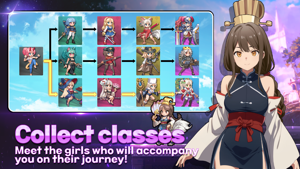 Conquest Girls: AFK Idle RPG screenshot 11