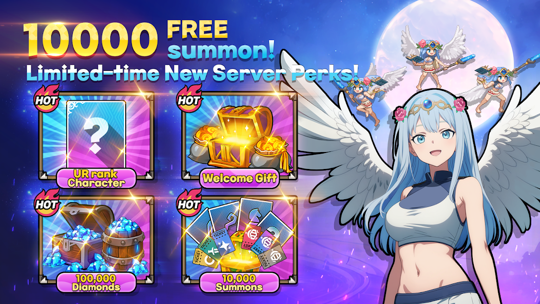Conquest Girls: AFK Idle RPG screenshot 14