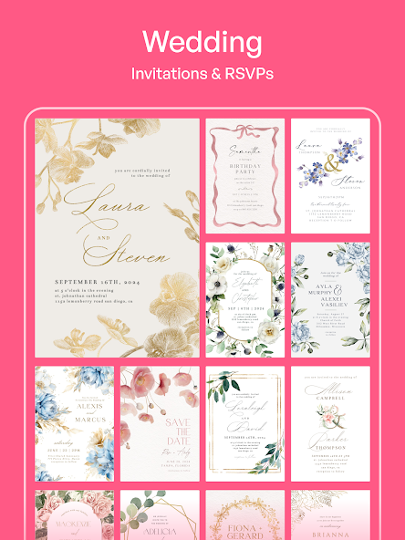 Invitation Maker: Cards & RSVP screenshot 11