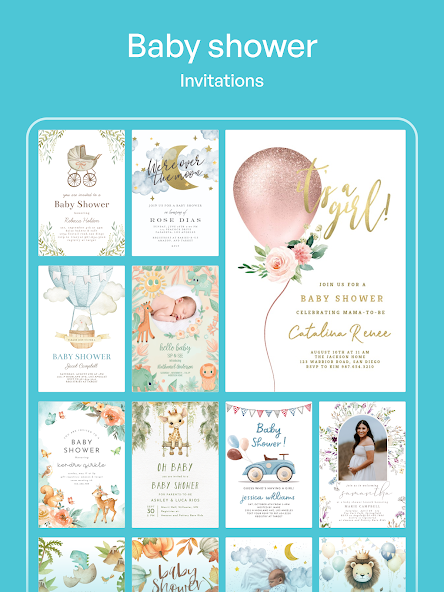 Invitation Maker: Cards & RSVP screenshot 17