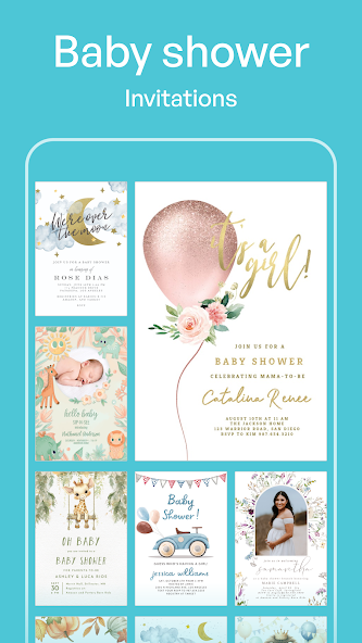Invitation Maker: Cards & RSVP screenshot 23