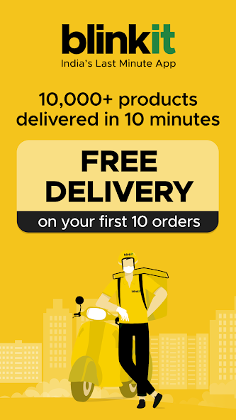 Blinkit: Grocery in 10 minutes screenshot 1