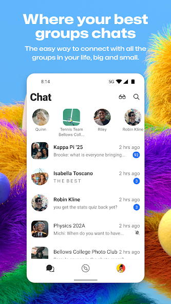 GroupMe screenshot 1