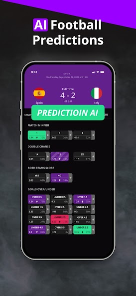 180Score Football Predictions screenshot 1