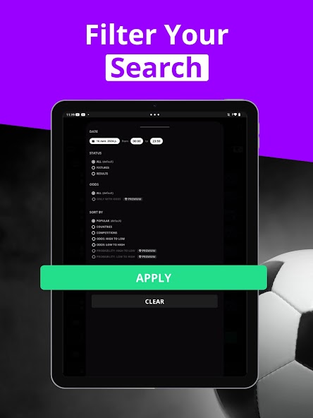 180Score Football Predictions screenshot 8