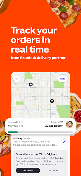 Grubhub: Food Delivery screenshot 5