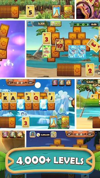 Tiki Solitaire TriPeaks screenshot 21