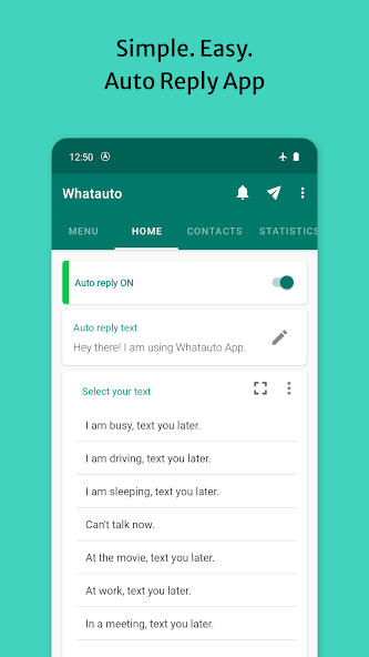 Whatauto - Auto Reply screenshot 1