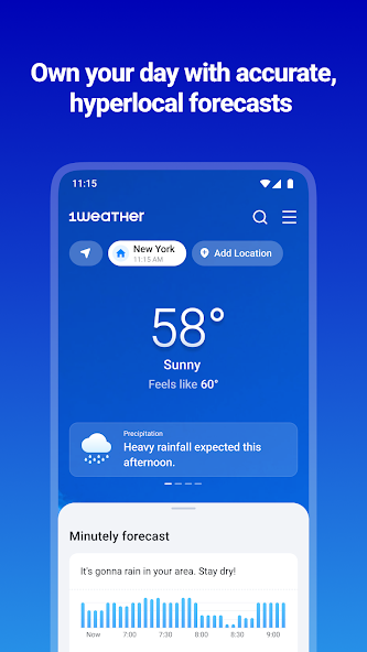 1Weather Forecasts & Radar screenshot 27