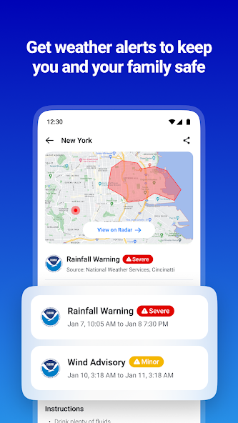 1Weather Forecasts & Radar screenshot 30