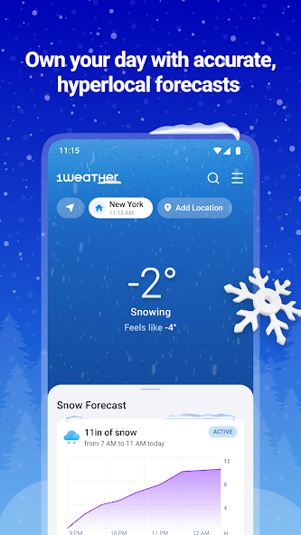 1Weather Forecasts & Radar screenshot 27