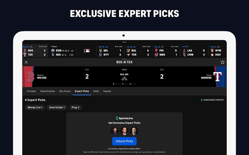 CBS Sports App: Scores & News screenshot 2