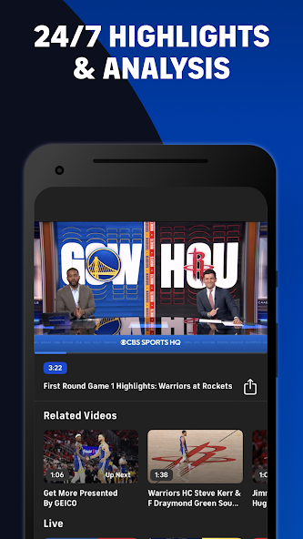 CBS Sports App: Scores & News screenshot 14