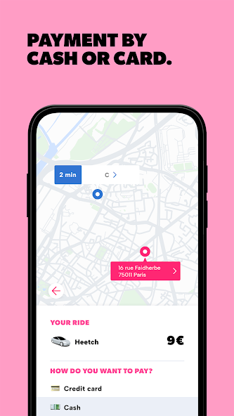 Heetch - Ride-hailing app screenshot 3