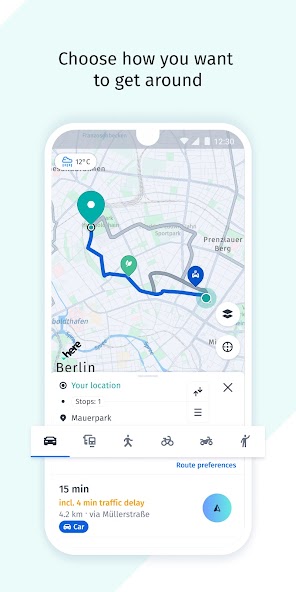 HERE WeGo: Maps & Navigation screenshot 4