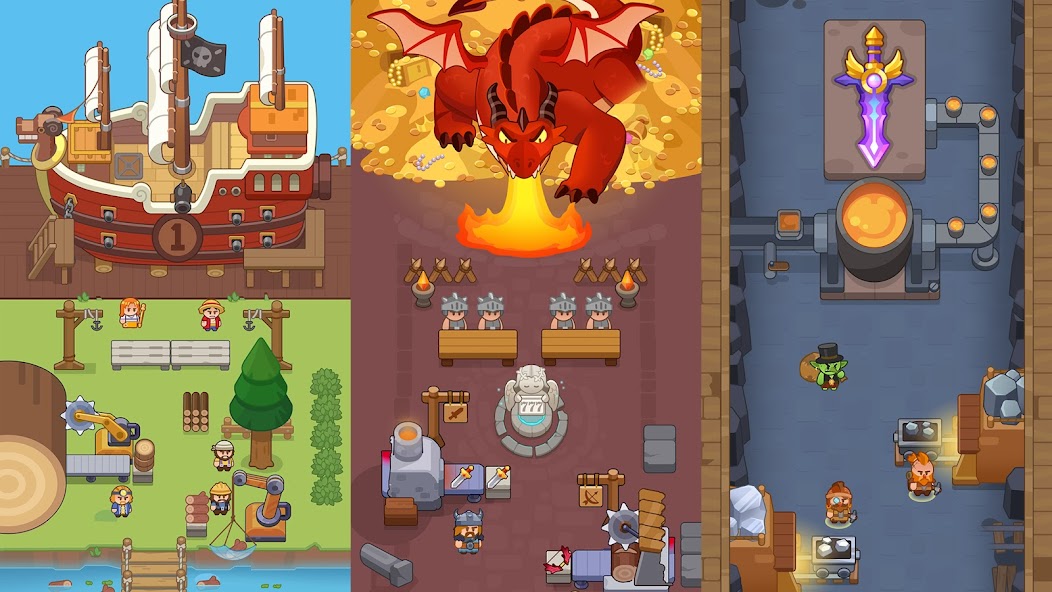 Idle Weapon Shop screenshot 8