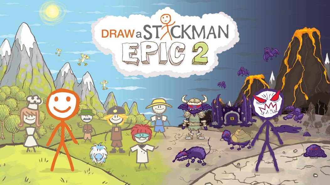 Draw a Stickman: EPIC 2 screenshot 1