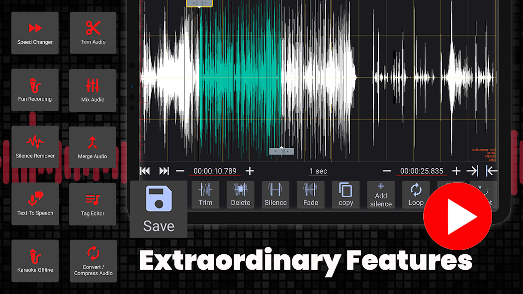 AudioLab Audio Editor Recorder screenshot 19
