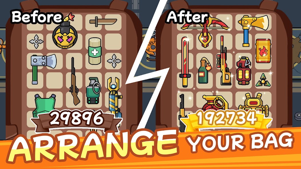 Bag Merge : Zombie Battle screenshot 12