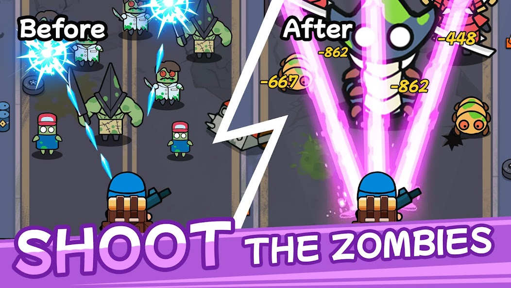 Bag Merge : Zombie Battle screenshot 16