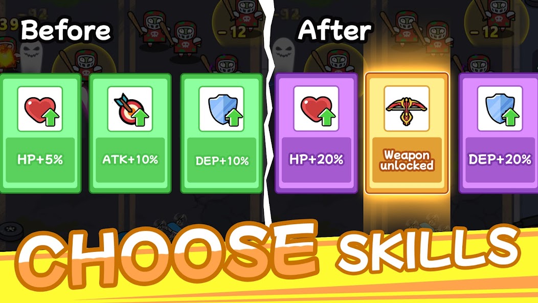 Bag Merge : Zombie Battle screenshot 17