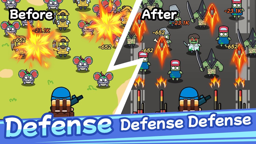Bag Merge : Zombie Battle screenshot 18