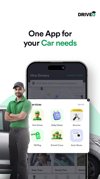 DriveU: Drivers & Car Services screenshot 1