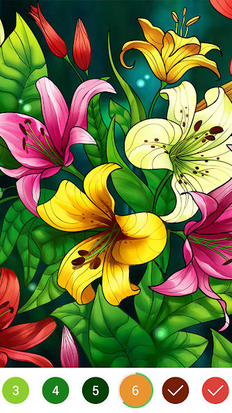 Coloring Book: Color by Number screenshot 1