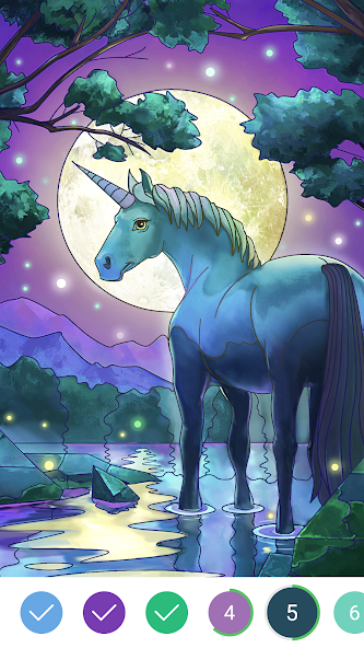 Coloring Book: Color by Number screenshot 2