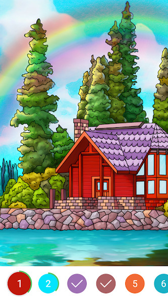 Coloring Book: Color by Number screenshot 4