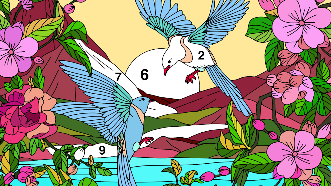 Coloring Book: Color by Number screenshot 16