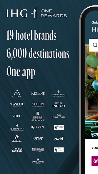 IHG Hotels & Rewards screenshot 1