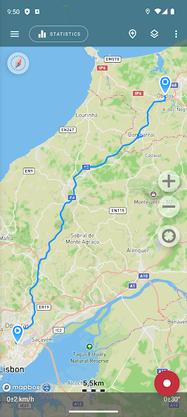 Geo Tracker - GPS tracker screenshot 1
