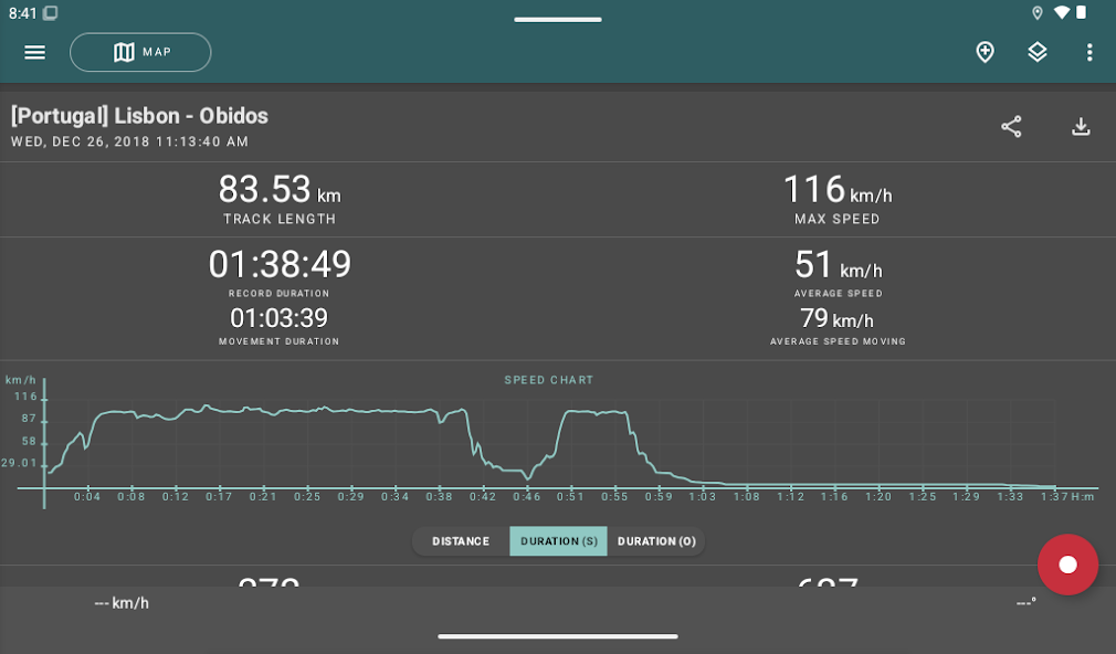 Geo Tracker - GPS tracker screenshot 3