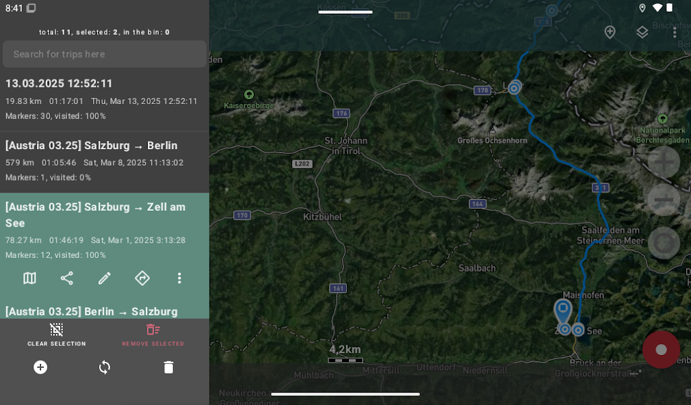 Geo Tracker - GPS tracker screenshot 7