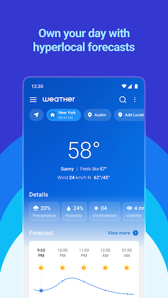 Weather screenshot 1