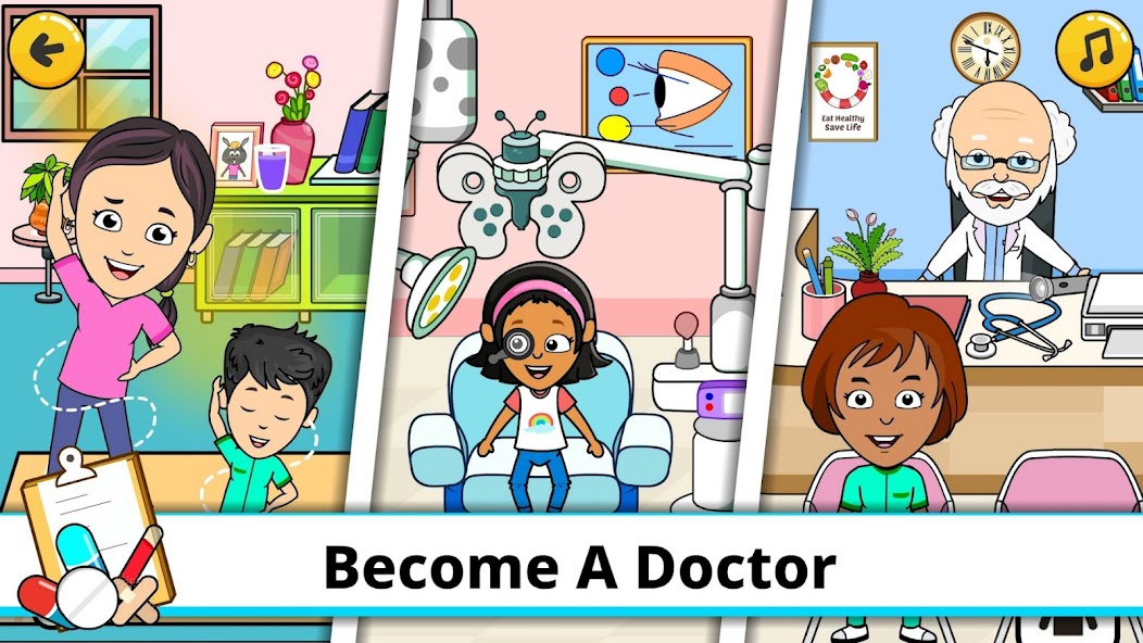 My Hospital Town Doctor Games screenshot 2