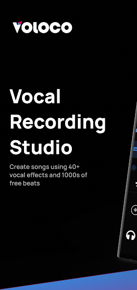 Voloco: Auto Vocal Tune Studio screenshot 1