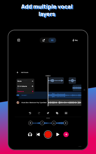 Voloco: Auto Vocal Tune Studio screenshot 5