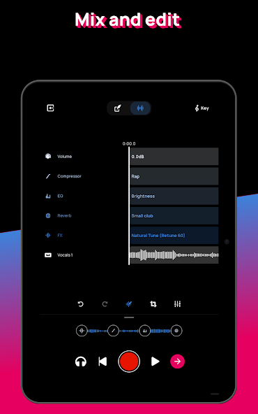 Voloco: Auto Vocal Tune Studio screenshot 6