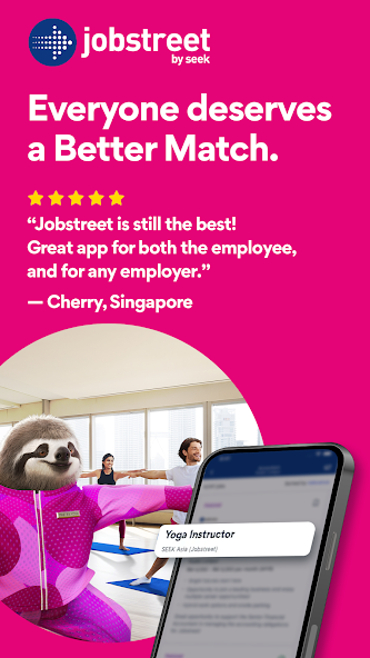 Jobstreet: Smart job matching screenshot 1