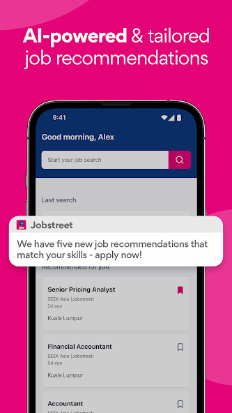 Jobstreet: Smart job matching screenshot 4