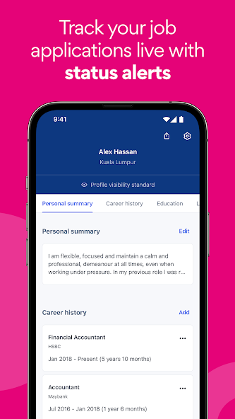 Jobstreet: Smart job matching screenshot 5