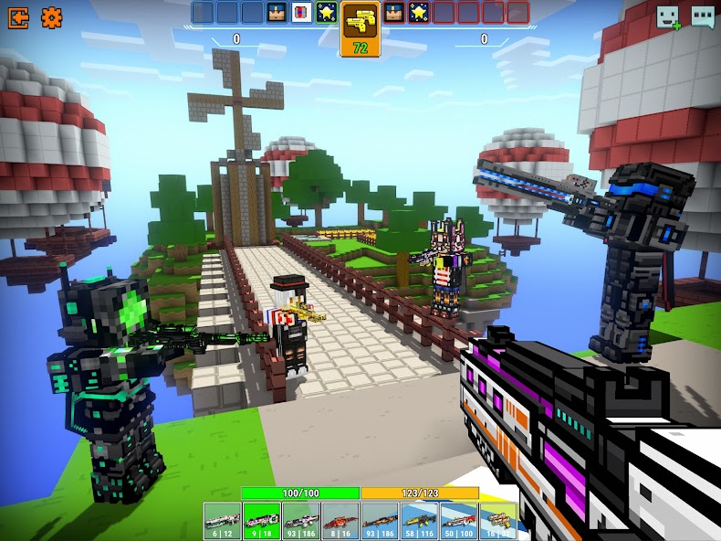 Cops N Robbers:Pixel Craft Gun screenshot 4