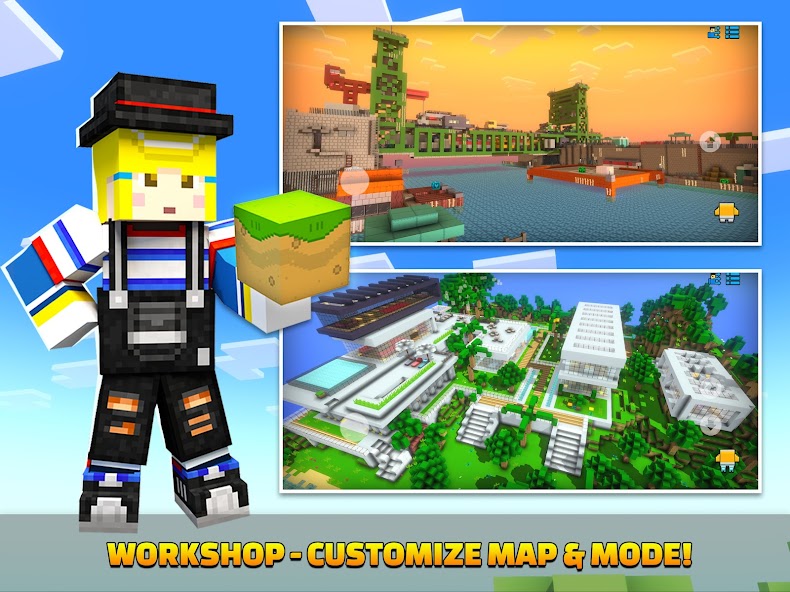 Cops N Robbers:Pixel Craft Gun screenshot 6