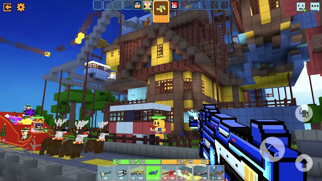 Cops N Robbers:Pixel Craft Gun screenshot 12