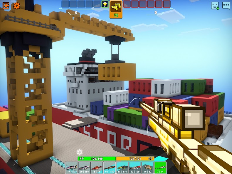 Cops N Robbers:Pixel Craft Gun screenshot 17
