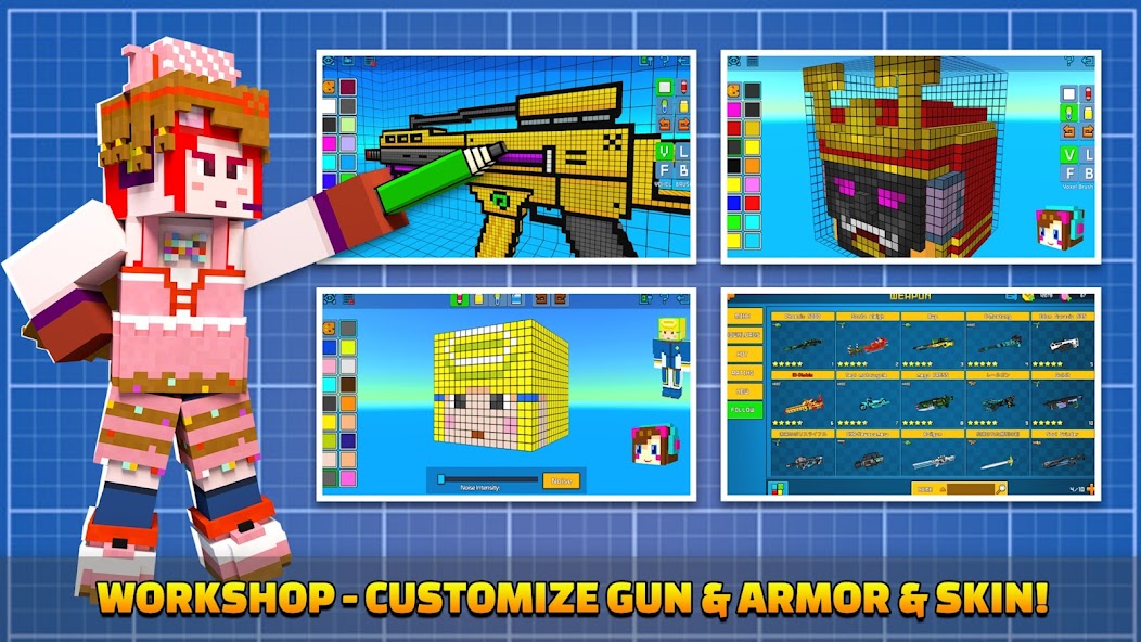 Cops N Robbers:Pixel Craft Gun screenshot 22